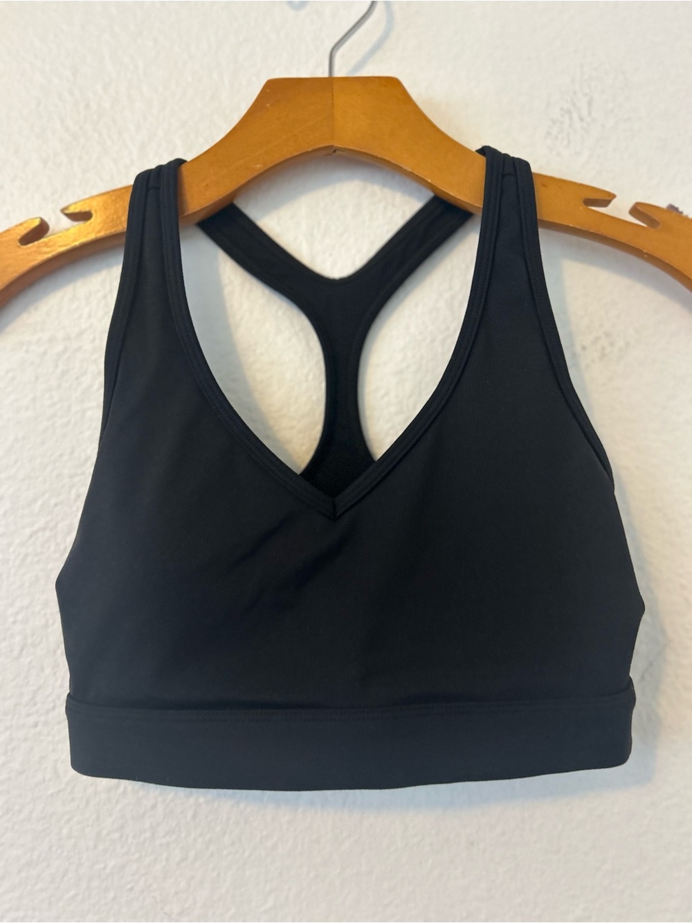 Varley Black Racerback Sports Bra Size XS
